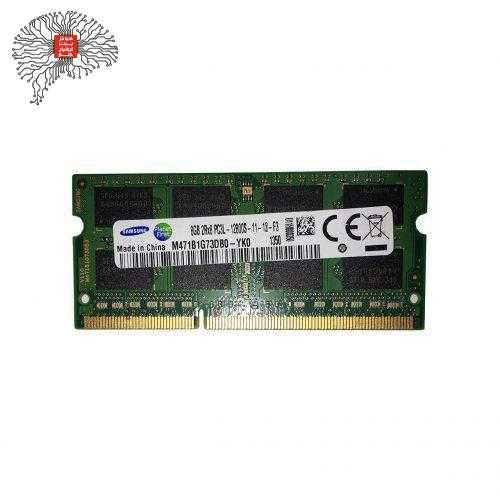 رم لپ تاپ سامسونگ مدل DDR3 12800s MHz PC3L ظرفیت 8 گیگابایت
