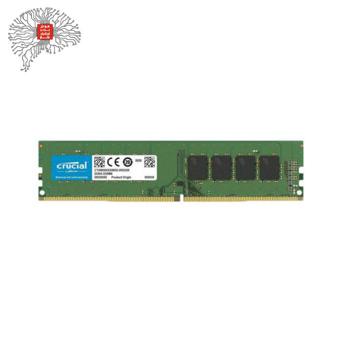 رم دسکتاپ DDR4 تک کاناله 2666 مگاهرتز کروشیال مدل CL17 ظرفیت 8 گیگابایت