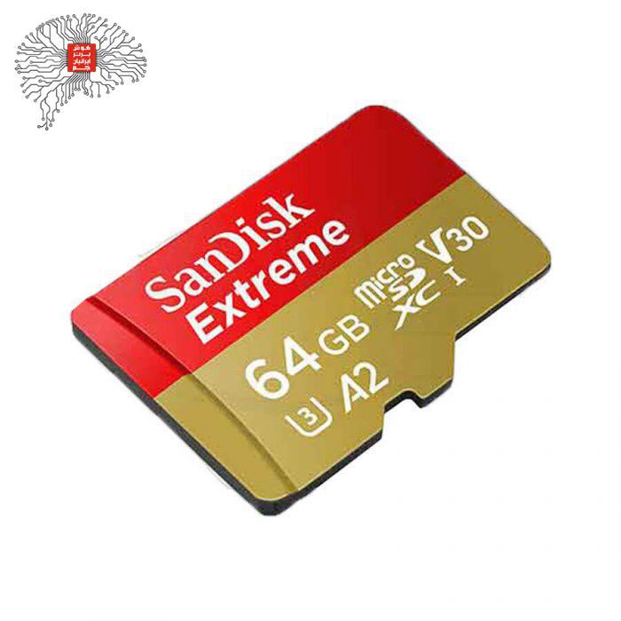 کارت حافظه 64 گیک سن دیسک Extreme کلاس A2